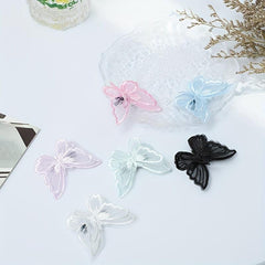 Wedding Butterfly Hair Clips Embroidery Fairy Hair Accessories