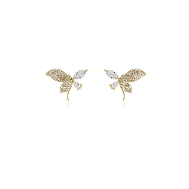 Japanese Light Stud Earrings Face Thin Earrings Female Gift