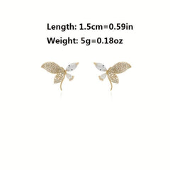 Japanese Light Stud Earrings Face Thin Earrings Female Gift
