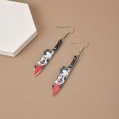 Halloween Blood Earrings - Spooky Gift for Halloween Party