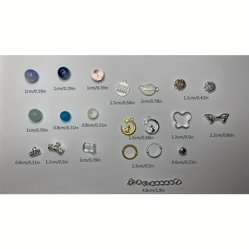 DIY Glass Princess Bead Bracelet Kit for 7 Pieces
