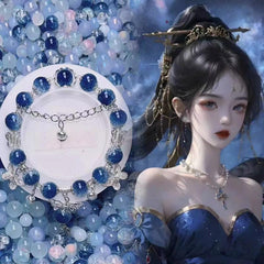 DIY Glass Princess Bead Bracelet Kit for 7 Pieces