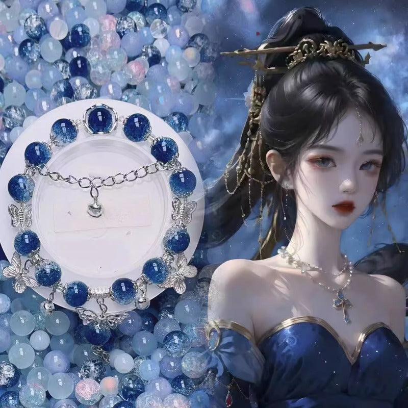 DIY Glass Princess Bead Bracelet Kit for 7 Pieces