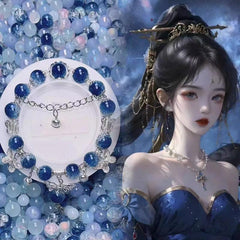 DIY Glass Princess Bead Bracelet Kit for 7 Pieces
