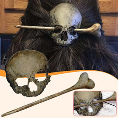 Vintage Punk Skull Moth Hairpin Hair Accessories