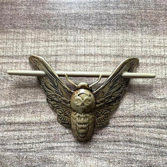 Vintage Punk Skull Moth Hairpin Hair Accessories