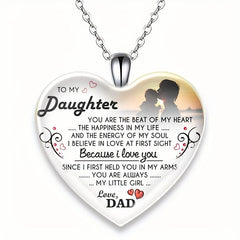 Crystal Alphabet Necklace English Birthday Gift For Him and Her