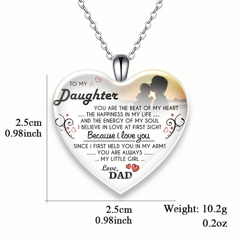 Crystal Alphabet Necklace English Birthday Gift For Him and Her
