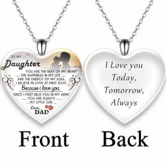 Crystal Alphabet Necklace English Birthday Gift For Him and Her