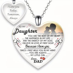 Crystal Alphabet Necklace English Birthday Gift For Him and Her