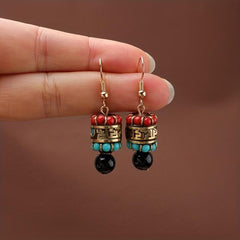 Exotic Earrings Ethnic Style Drop Earrings Retro Niche Ear Jewelry