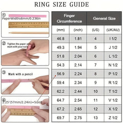 Personalized Stainless Steel Adjustable Ring
