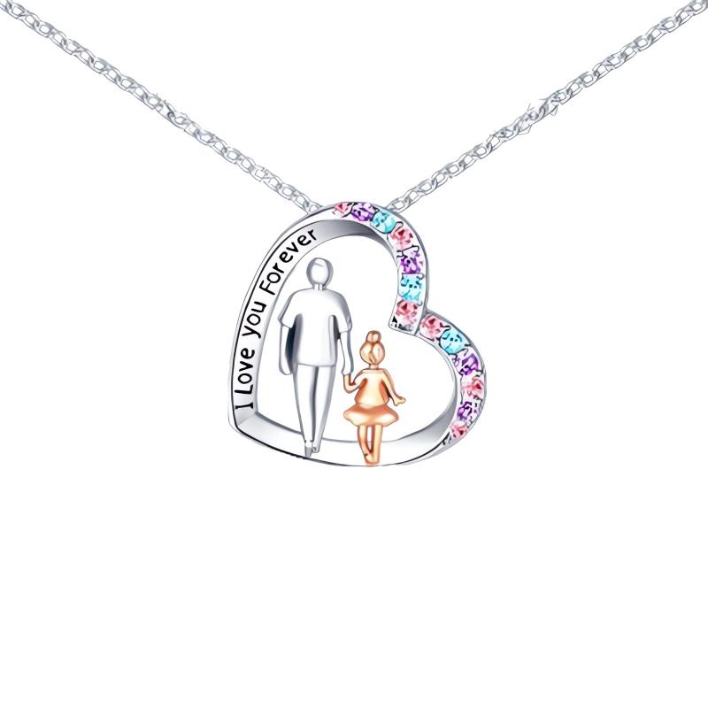 Heart Pendant Necklace Birthday Party Anniversary Gift Jewelry