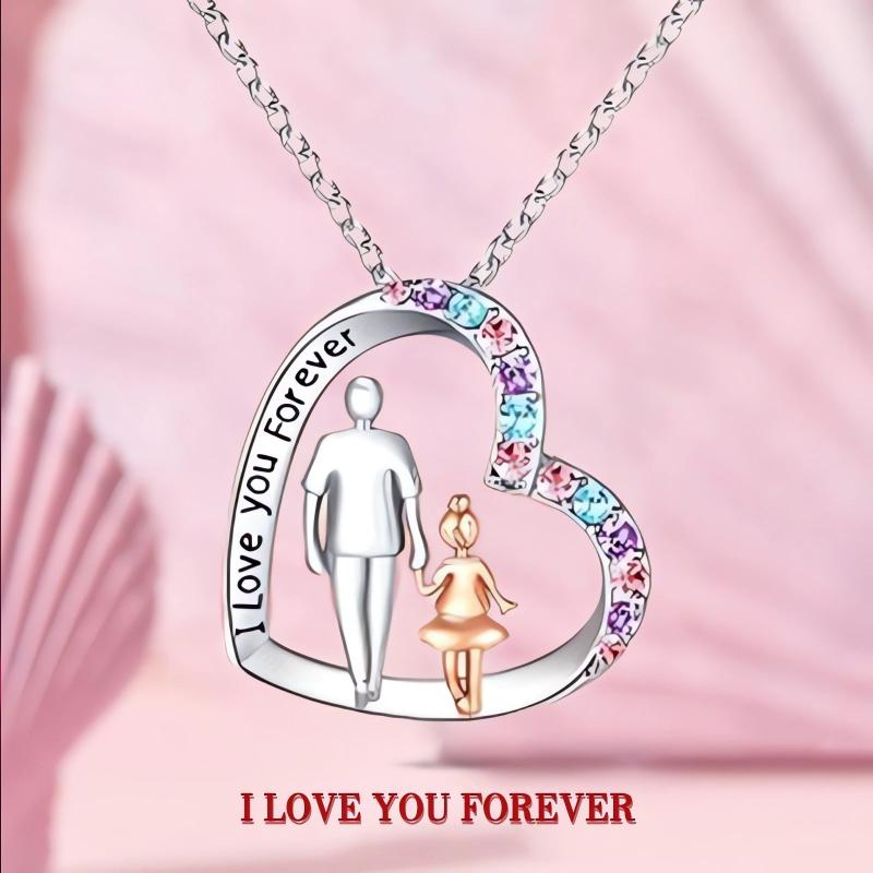 Heart Pendant Necklace Birthday Party Anniversary Gift Jewelry