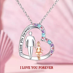 Heart Pendant Necklace Birthday Party Anniversary Gift Jewelry