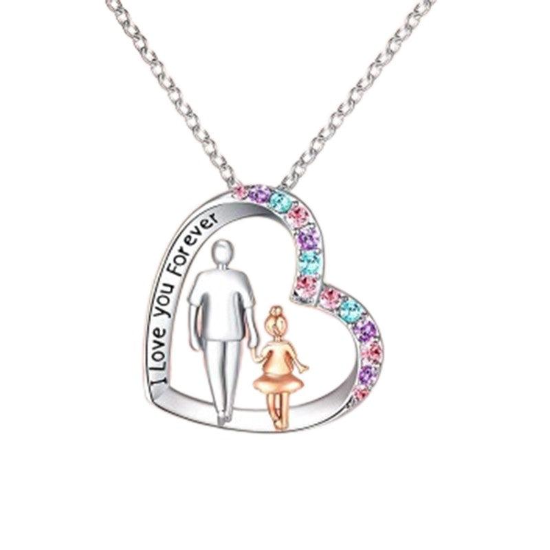 Heart Pendant Necklace Birthday Party Anniversary Gift Jewelry