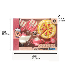 Kids Pretend Play Kitchen Toys Set Boys Girls Cooking Tools Food Barbecue