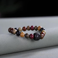 Bamboo Style Treasure Beads Bracelet for Couples