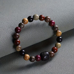 Bamboo Style Treasure Beads Bracelet for Couples
