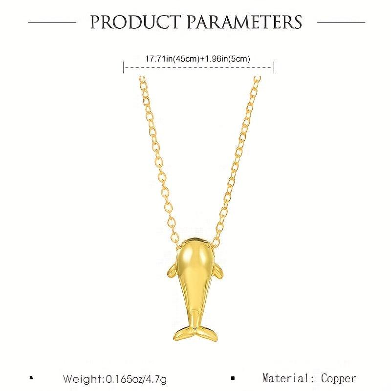 Double Layer Stacking Bow Necklace with Red Love Light Whale Pendant