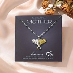Elephant Necklace Gift For Wife Girlfriend Jewelry