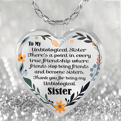 Love Heart Pendant Necklace To My Granddaughter