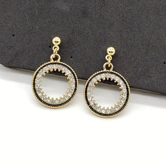 Heart Pentagram Earrings