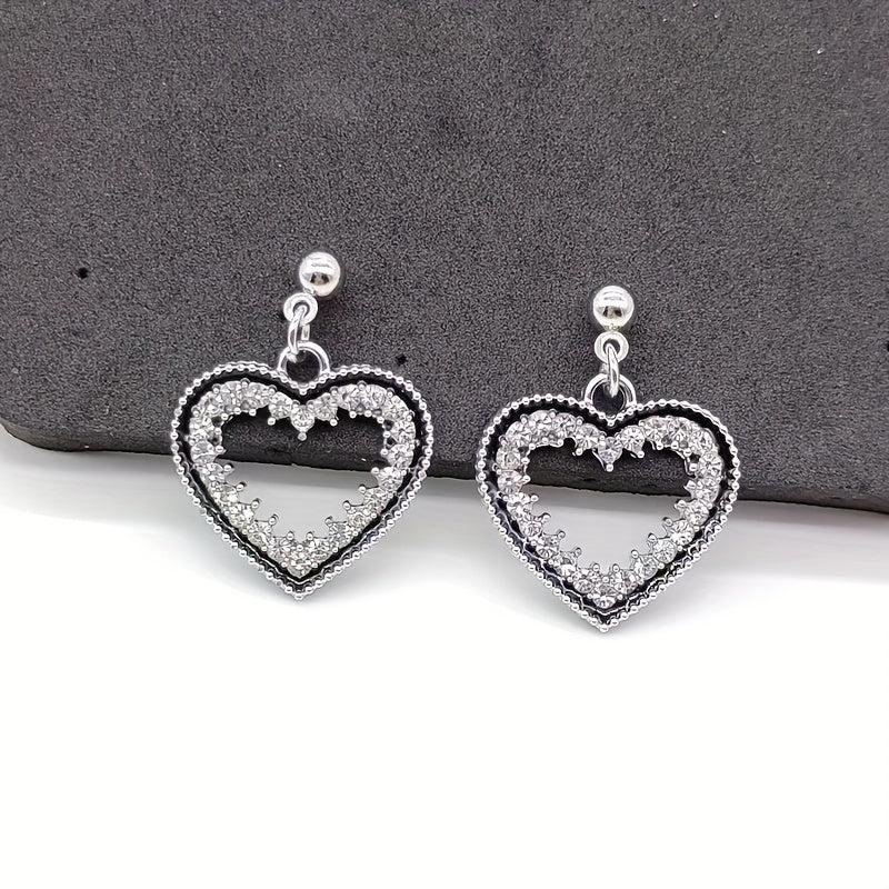 Heart Pentagram Earrings