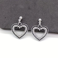 Heart Pentagram Earrings