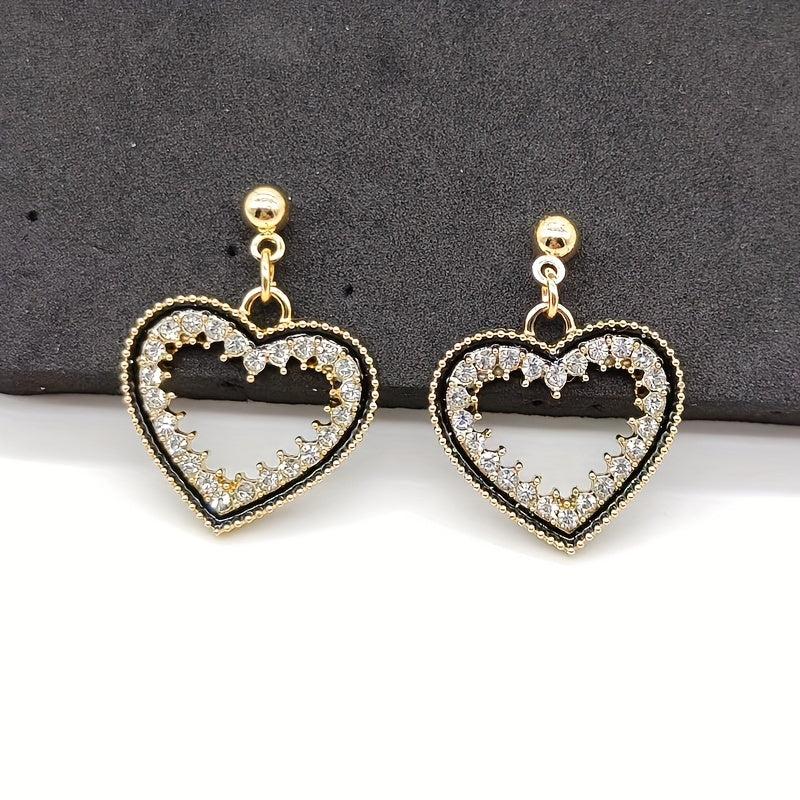 Heart Pentagram Earrings