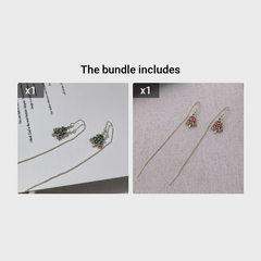 Christmas Tree Earrings - Festive & Stylish Women's Winter Jewelry