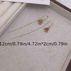 Christmas Tree Earrings - Festive & Stylish Women's Winter Jewelry