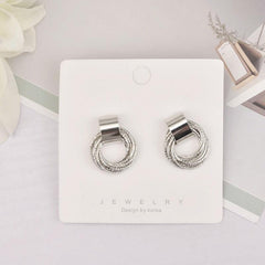 Sweet Temperament Earrings Wrap Stud Earrings