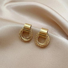 Sweet Temperament Earrings Wrap Stud Earrings