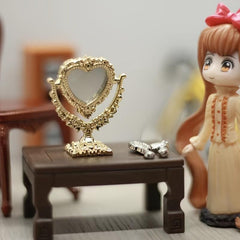 Dollhouse Accessories Furniture Dressing Table Playhouse Toys
