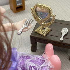 Dollhouse Accessories Furniture Dressing Table Playhouse Toys