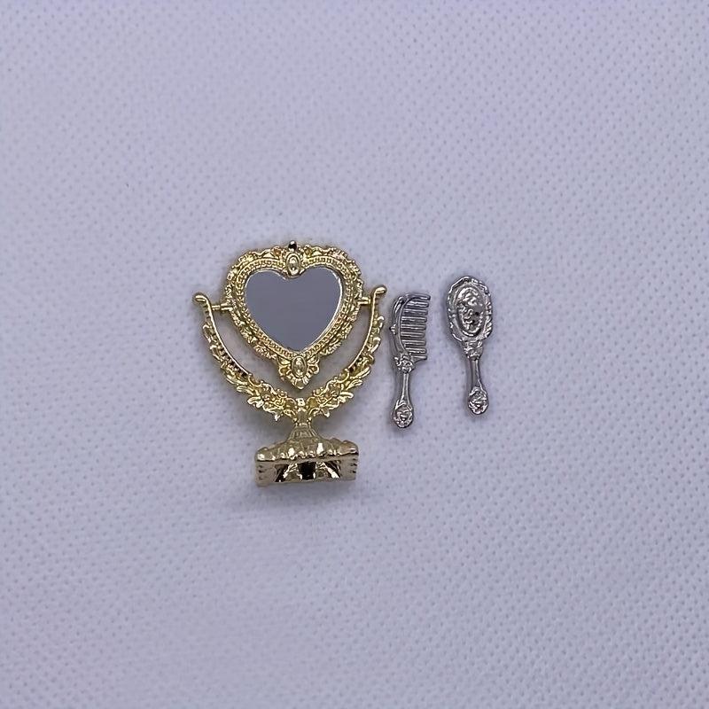 Dollhouse Accessories Furniture Dressing Table Playhouse Toys