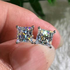 Artificial Diamond Stud Earrings Party Jewelry Holiday Gift