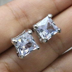 Artificial Diamond Stud Earrings Party Jewelry Holiday Gift