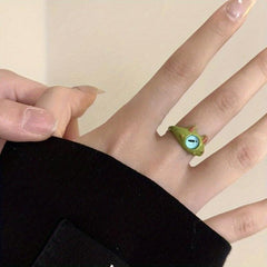 Kitten Monster Ring Niche Ring Couple Ring