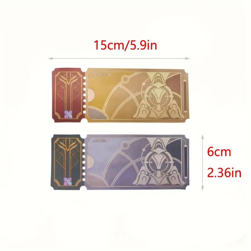 Game PVC Ticket Cosplay Props Star Rail Pass Special Pass