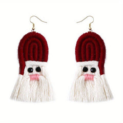 Bohemian Tassel Woven Earrings for Christmas