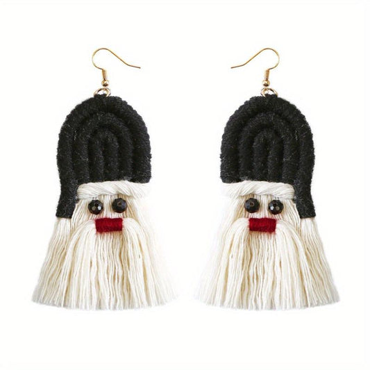 Bohemian Tassel Woven Earrings for Christmas