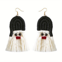 Bohemian Tassel Woven Earrings for Christmas