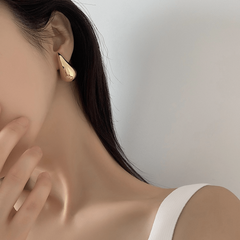 Water Drop Temperament Stud Earrings