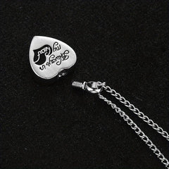Cremation Heart Urn Necklaces For Ashes Sterling Silver Pendant