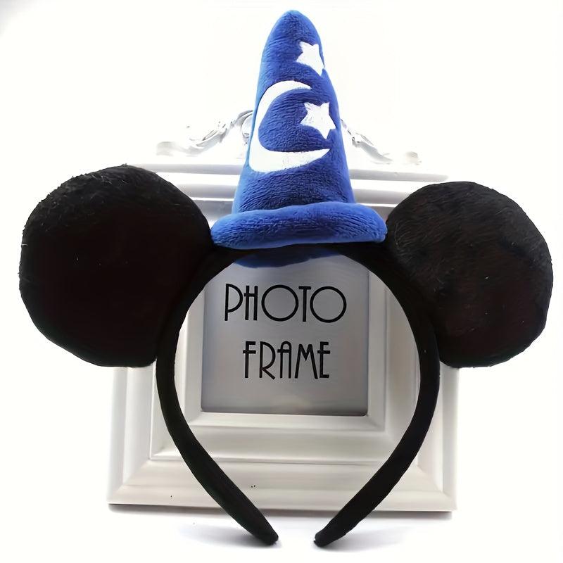 Holiday Cartoon Embroidery Hair Band Magic Hat Moon Hair Accessories