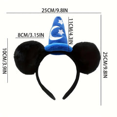 Holiday Cartoon Embroidery Hair Band Magic Hat Moon Hair Accessories