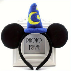 Holiday Cartoon Embroidery Hair Band Magic Hat Moon Hair Accessories