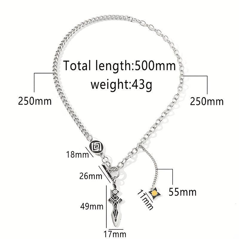 Anime Necklace Role Playing Pendant for Boys Girls Adult